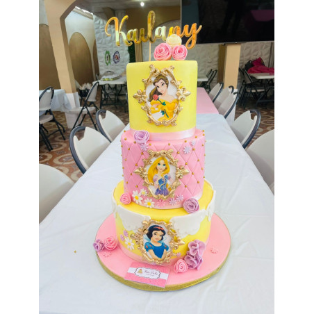 Pastel Infantil 4850 Princesas